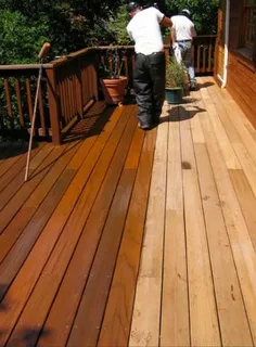 Deck painting services